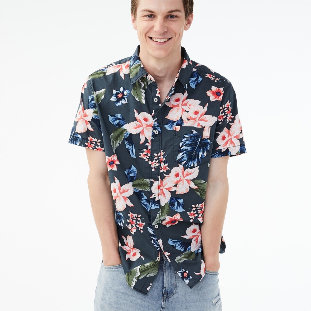 Aeropostale button up shirt - Picture 2 of 7